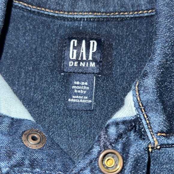 NWT GAP Baby Denim Jacket - Picture 2 of 7